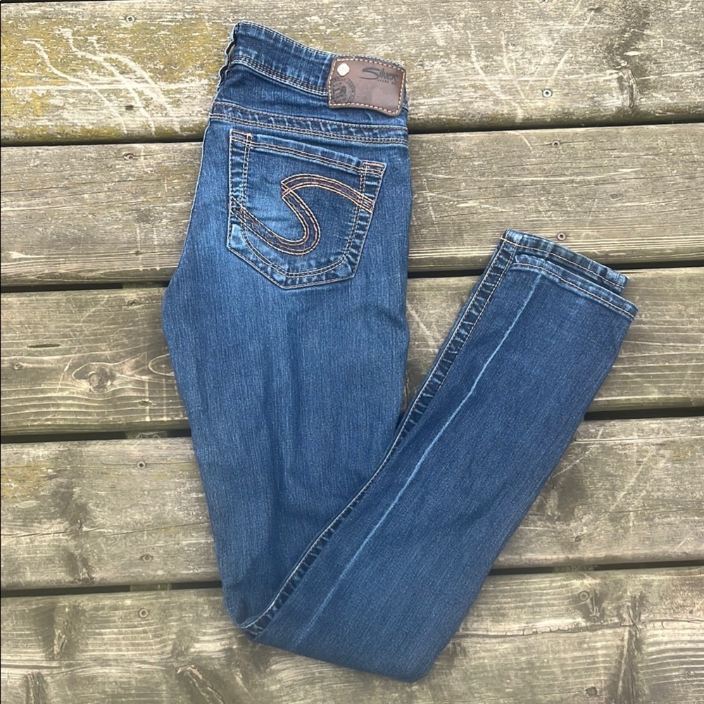 Silver Jeans Aiko Skinny Size 27